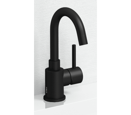 XO 1 Armatur drejbar til håndvask H21,1 cm - Mat sort