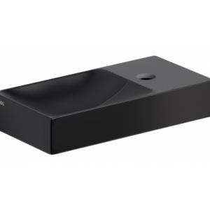 VALE Håndvask 38 x 19 cm Keramik - Mat sort
